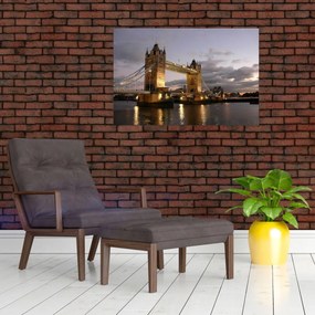 Obrázok - Tower Bridge v noci (90x60 cm)