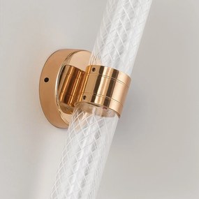 Toolight Toolight, LED nástenné svietidlo 7W, 3000K, LHJ070-W, ružové zlato, OSW-60038