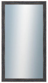 DANTIK - Zrkadlo v rámu, rozmer s rámom 50x90 cm z lišty LYON čierna (2705)
