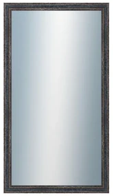 DANTIK - Zrkadlo v rámu, rozmer s rámom 50x90 cm z lišty LYON čierna (2705)