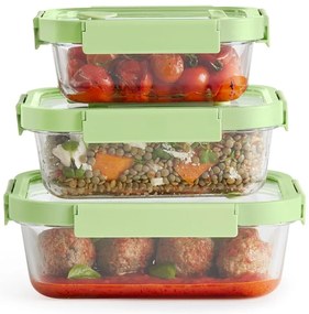 Potravinové škatuľky v súprave 3 ks – Lékué