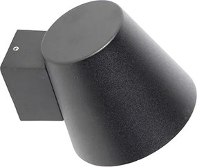 Moderná vonkajšia nástenná lampa čierna IP44 - Skittle