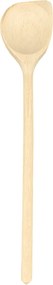 AMADEA Dřevěná vařečka s rohem, masivní dřevo, 25 cm