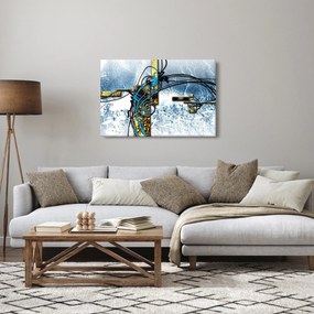 Abstraktný obraz (90x60 cm)
