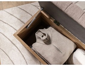 Lavica v béžovej a prírodnej farbe Oceane – Bobochic Paris