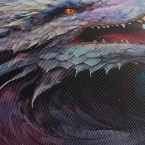Obraz - Ilustrácia draka (70x50 cm)