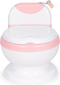 Detský nočník ECOTOYS – sedes s vyberateľnou nádobkou, zatváracím vekom a kefkou