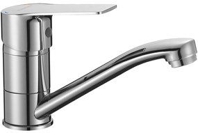 Kuchinox Borgo, umývadlová batéria s otočným výtokom, chrómová, LAV-BKB_026D