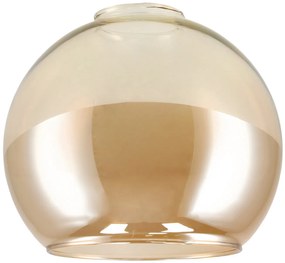 BERGE Tienidlo stropnej lampy Amber globe