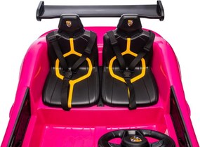 LEAN CARS S322 Ružové auto na batérie 4x4