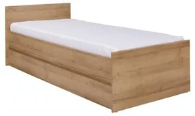 Jednolôžková posteľ 80 cm Cortez C 08 (dub riviera) ( s roštom). Vlastná spoľahlivá doprava až k Vám domov. 1004890