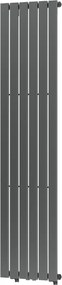 Mexen Boston, vykurovacie teleso 1800x452 mm, 888 W, antracitová, W213-1800-452-00-66