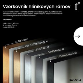 Zrkadlo s LED osvetlením F3