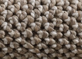 Ayyildiz, Kusový koberec Loom 4300 Brown kruh, 160x160 (priemer) kruh, hnedá, obývacia izba