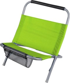 Sunnydays Skladacie plážové kreslo Delano, zelené Množstvo: 1 ks