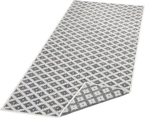 NORTHRUGS - Hanse Home koberce Kusový koberec Twin-Wendeteppiche 103126 grau creme - 80x150 cm