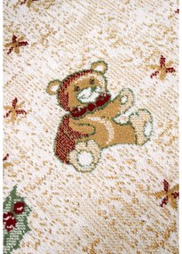 Zelený okrúhly koberec s vianočným motívom s prímesou bavlny ø 160 cm Toy's Delight Green Christmas – Villeroy&amp;Boch