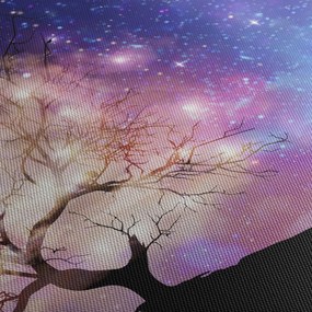 Obraz - Vesmírny strom (120x50 cm)