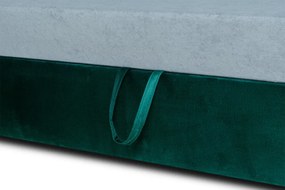 Rohová sedacia súprava DUBAJ XL, Ľavá, zelená (Monolith 37)