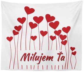 Sablio Deka Milujem ťa 2: 150x120 cm