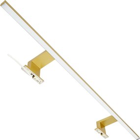 Comodo Zrkadlová skrinka Ideal OW 120 ZS LED-G s osvetlením Any LED 80 G, zlatá