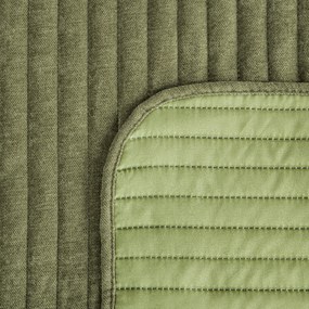 PREHOZ NA POSTEĽ GLORI 170X210 CM OLIVOVÝ