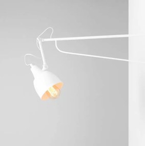 SOHO 1 L | Biela jednoramenná nástenná lampa