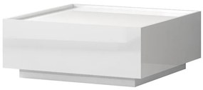 Konferenčný stolík Piano KLS-2F-70/KA/70 lakované crystal white