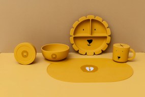 Detská silikónová miska s prísavkou Mr. Lion