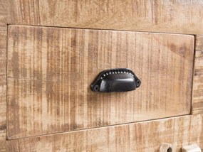 furniture-nabytek.cz - Masívny TV stolík Caribou z mangového dreva, lakovaný, prírodná farba – 150×50×60 cm