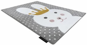 Koberec PETIT BUNNY KRÁLIK sivý