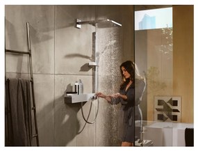Hansgrohe Raindance E, hlavová sprcha 300 1jet EcoSmart so sprchovým ramenom, chrómová, HAN-26239000