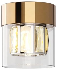 Zuma Line C0389-01A-F7AC - Stropné svietidlo GEM 1xG9/28W/230V