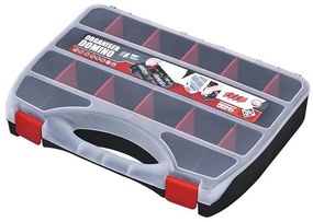 Organizér na náradie Domino 36 čierny 364x268x66 mm