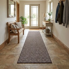 AladinWorld Expres, Behúň Bohemia hnedý, 57x200, hnedá, kancelária