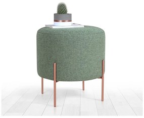 Svetlozelený taburet Copper – Artie