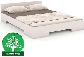Posteľ drevené buk Skandica Spectrum Nízka 120x200 Biely