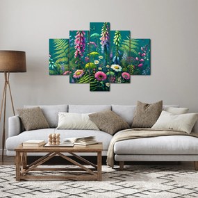 Obraz - Lúčne kvety (150x105 cm)