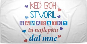 Sablio Uterák Keď Boh stvoril kamarátky - 50x100 cm