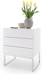 Nočný stolík ROCKY XL biely