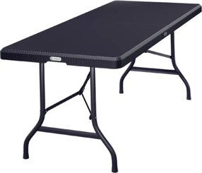 Skladací cateringový stôl pre 8 osôb Madden čierny