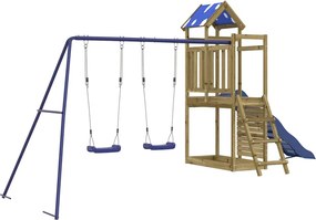 vidaXL Vonkajšia súprava na hranie impregnovaná borovica