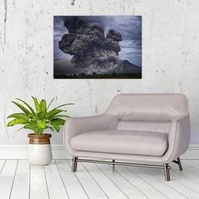Obraz - Sopečná erupcia (70x50 cm)