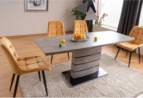 Čalúnená jedálenská stolička Chic Velvet - výber z 8 prevedení
