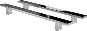 Besco Madlo k akrylátovým vaniam QUADRO MAD (300x24x31,2 mm | farba: chróm )