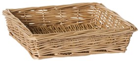 Ib Laursen Prútený košík na papierové servítky Square
