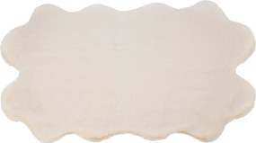 XXXLutz UMELÁ KOŽUŠINA, 90/160 cm, šampanská - Koberce - 003580044257