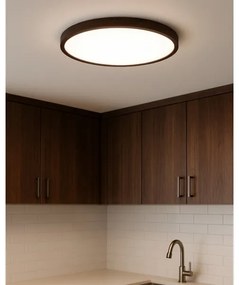 LED stropné svietidlo LED/40W/230V 3000/4000/6500K pr. 50 cm hnedá
