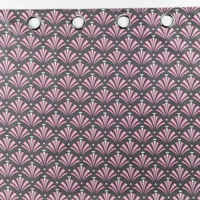 Ružovo-sivý zatemňovací záves z mikrovlákna 135x260 cm Surya – douceur d'intérieur
