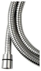 Sprchová hadica z nehrdzavejúcej ocele v lesklo striebornej farbe Lux – Sapho